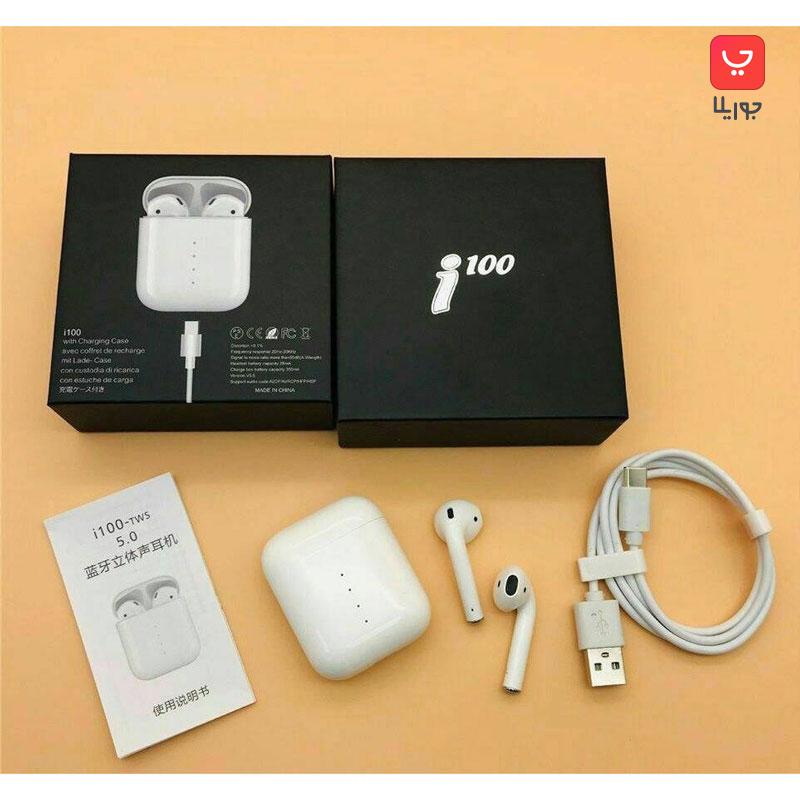 هدفون بلوتوثی مدل i100 طرح  ایرپاد اپل